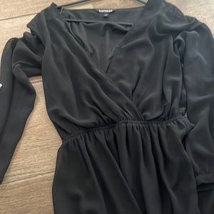 Black express dress
